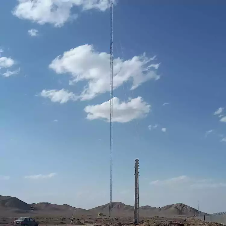 دکل مهاری کار کرده